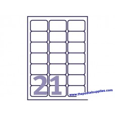 Avery L7160 Address Label 63.5x38.1 (2100s) Wht